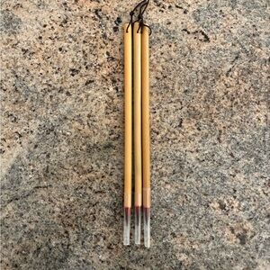 Chinese Watercolor Painting Calligraphy Little Red 小红毛 Brushes Set of 3